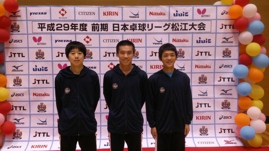 日本卓球リーグに参戦！！