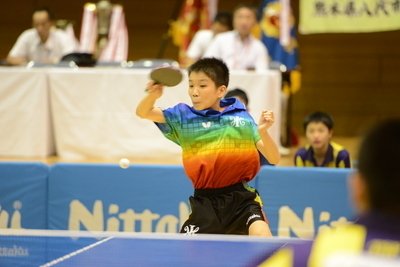 大阪オープンでベスト８に入賞した山本　歩