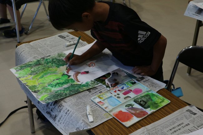 水彩画を完成させよう