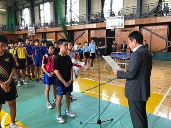 表彰(男子団体)