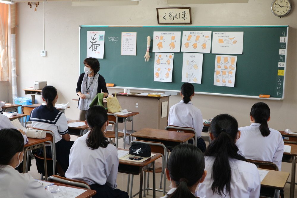 基礎看護授業体験