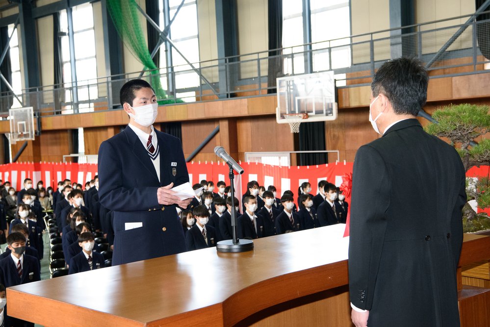 高等学校代表宣誓