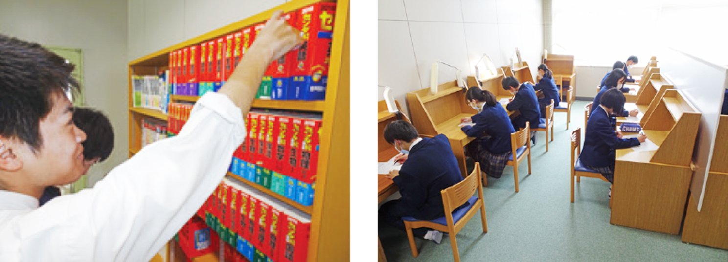 7.　自習室「サロン」完備